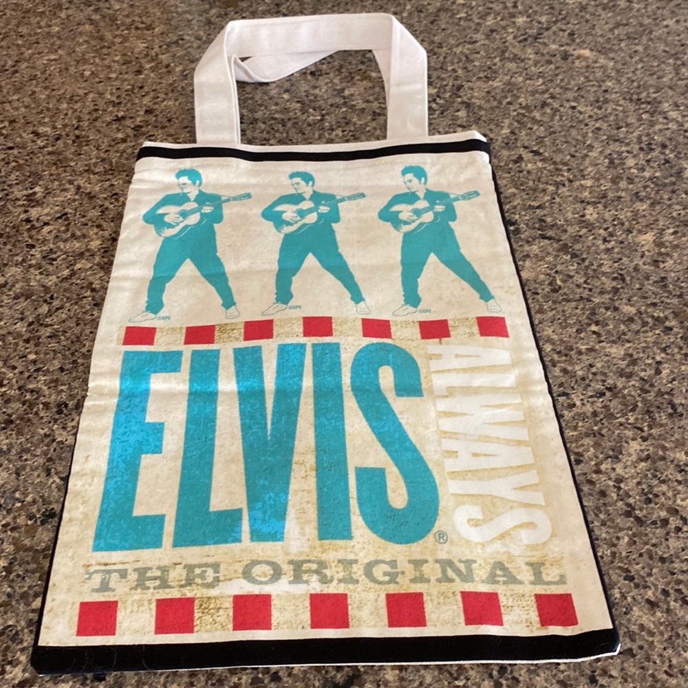 Elvis tote bag